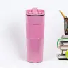 CİDE 500ML PEMBE FRENCH PRESS TERMOS