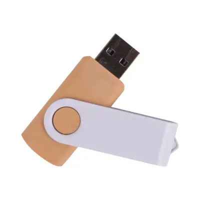 UYGUR BEYAZ AHŞAP USB BELLEK 16GB