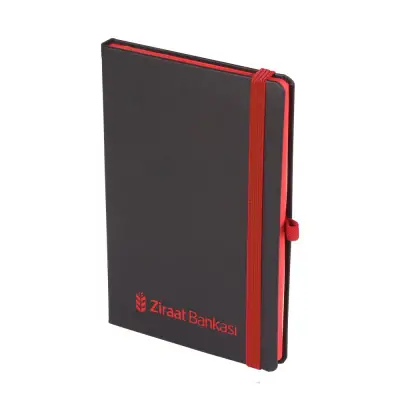 TUNALI KIRMIZI TARİHSİZ DEFTER