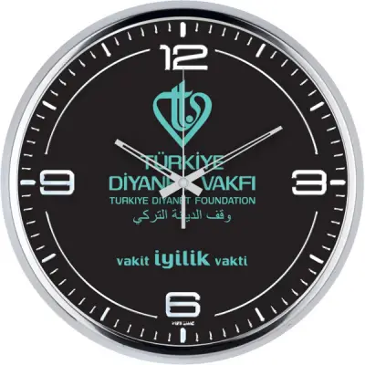 IHLARA METAL DUVAR SAATİ 31CM 